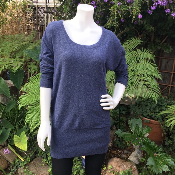 Talula Tops - TALULA Tunic-Length Cuddly Sweater